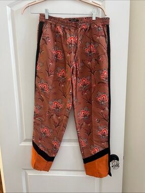 Scotch and Soda orange trousers